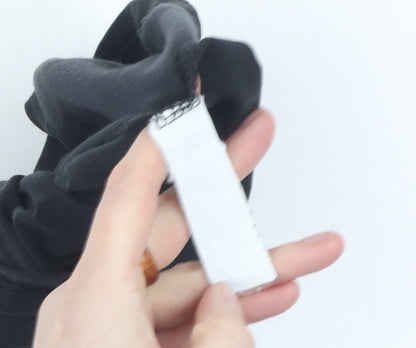 GAP Women's Black Roll Neck Long Sleeve T-Shirt S