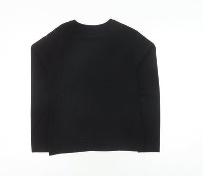 Womens UK Size M Karen Millen Black Pullover Jumper