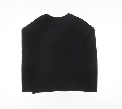 Womens UK Size M Karen Millen Black Pullover Jumper