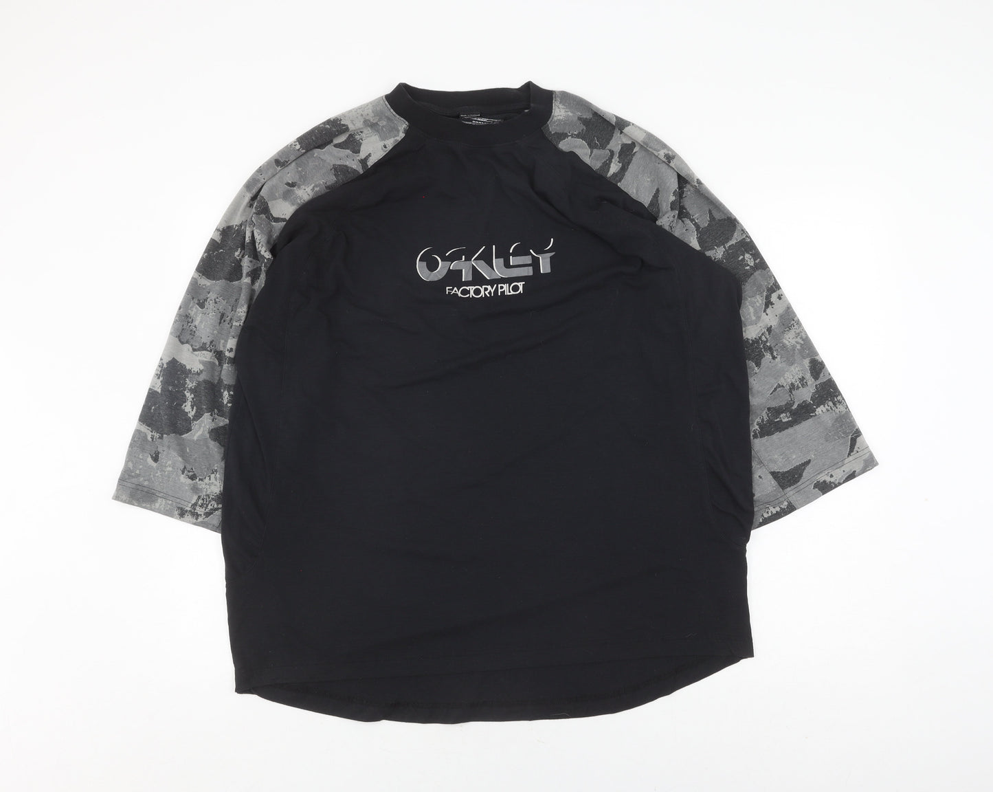 Mens UK Size XL Oakley Black Crew Neck Sweatshirt