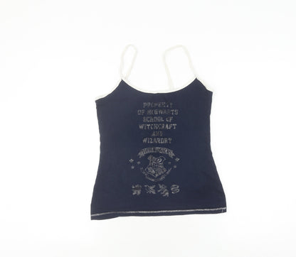 Womens UK Size M Harry Potter Blue Camisole Tank