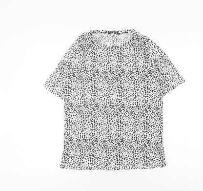 Womens UK Size 16 Marks and Spencer White  T-Shirt