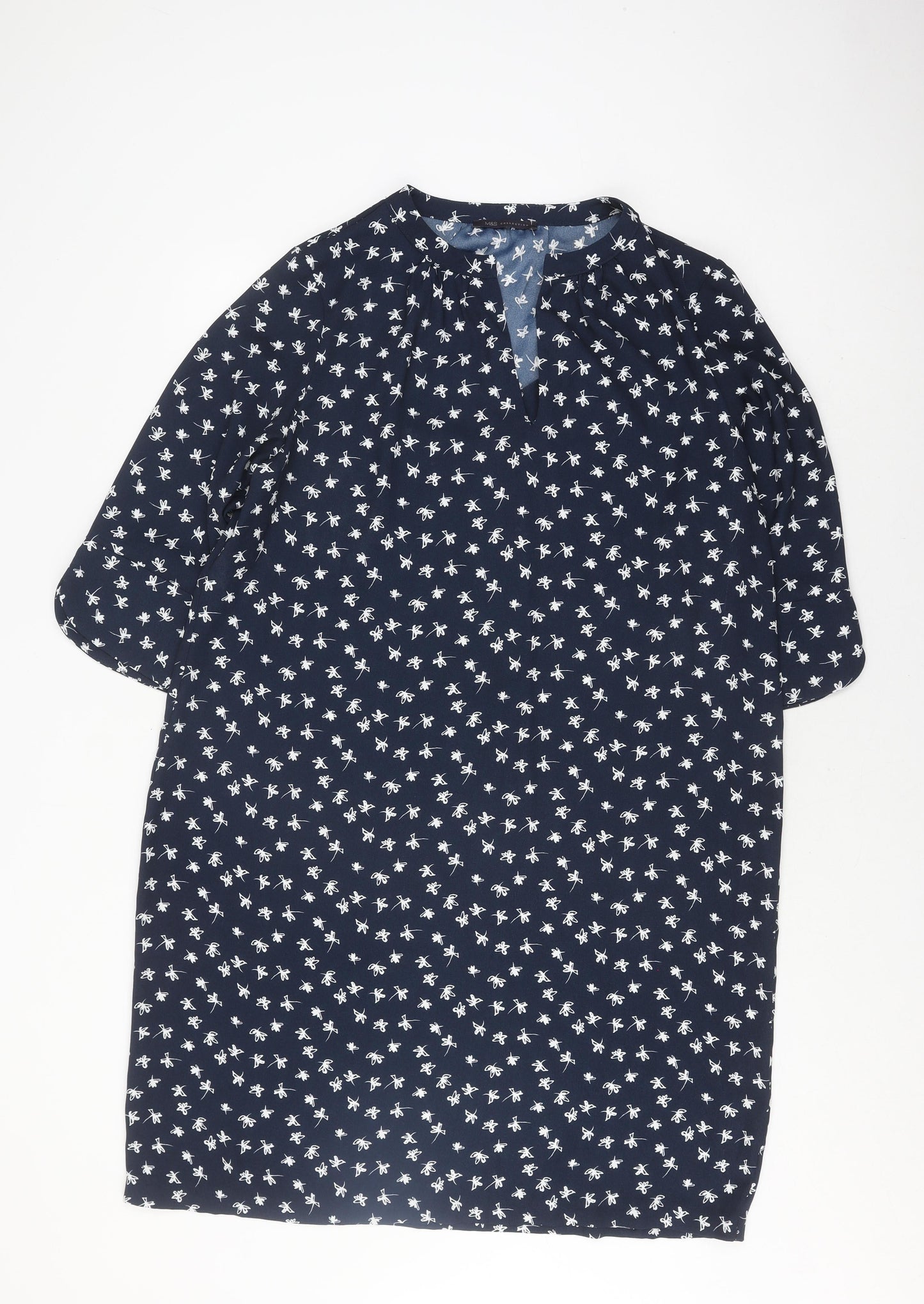 Marks and Spencer Women's Long Blue Dress Size 18
