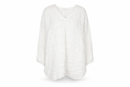 Womens UK Size M Apricot White  Blouse