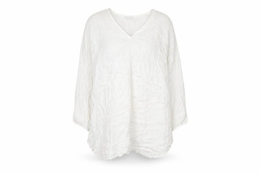 Womens UK Size M Apricot White  Blouse