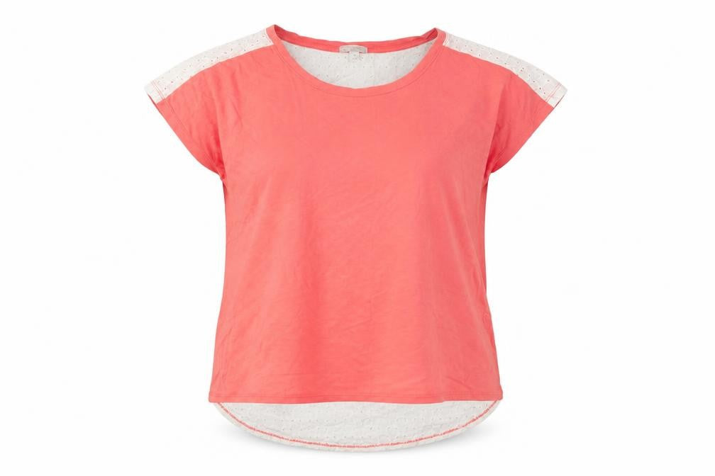 Womens UK Size M Gap Pink Basic Blouse