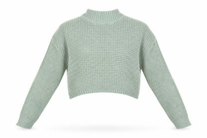 Womens UK Size S Hollister Green Pullover Jumper