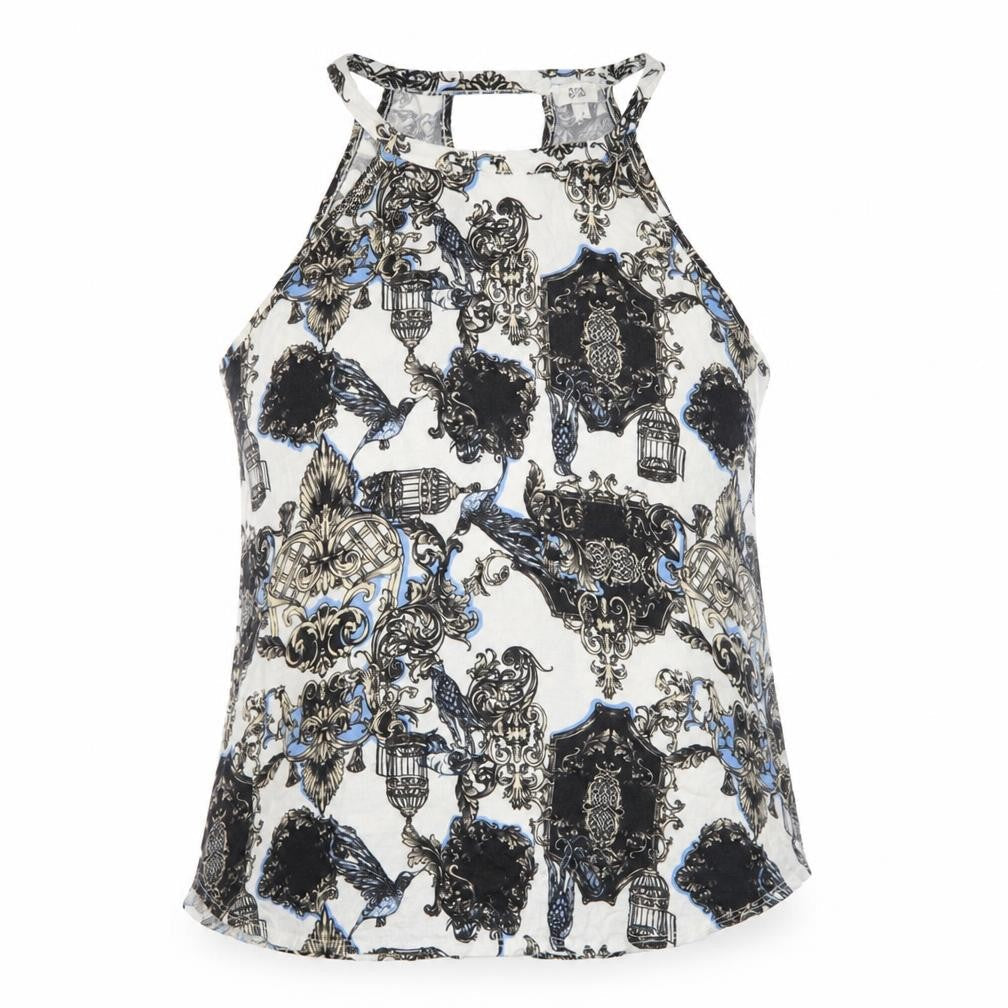 Womens UK Size 8 River Island Multicoloured  Tank