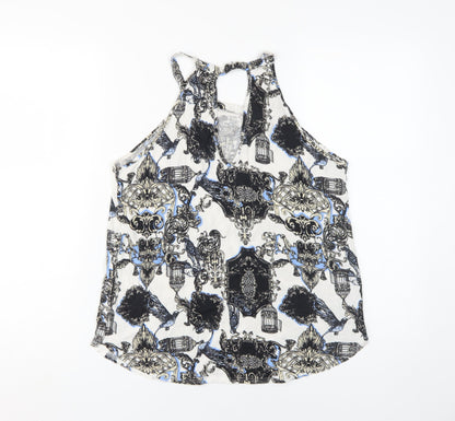 Womens UK Size 8 River Island Multicoloured  Tank