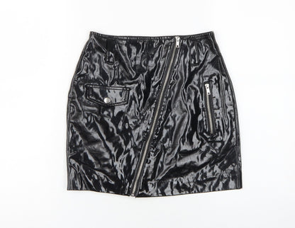 H&M Women's Black Knee Length Pencil Skirt Size 6