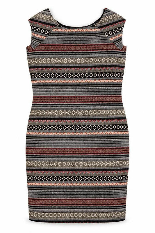 Next Womens Multicoloured Bodycon Dress Size 20