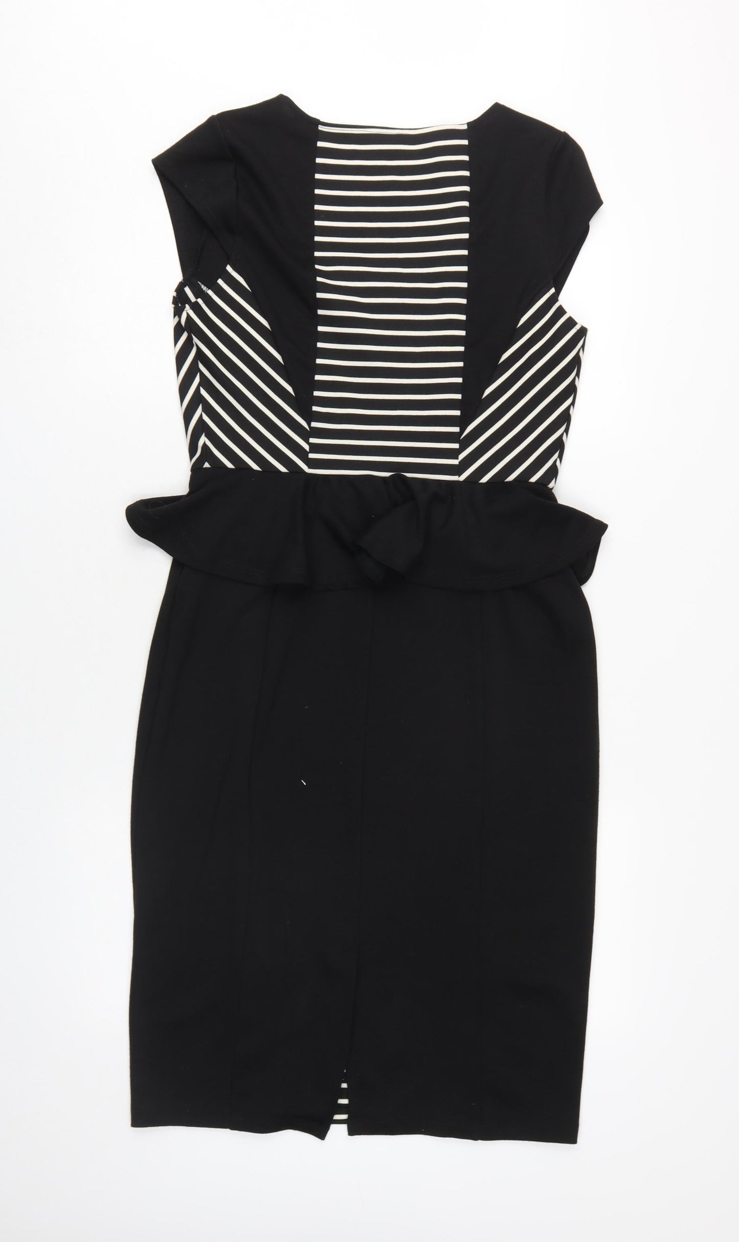 Dorothy Perkins Women Size 12 Black Pencil Dress