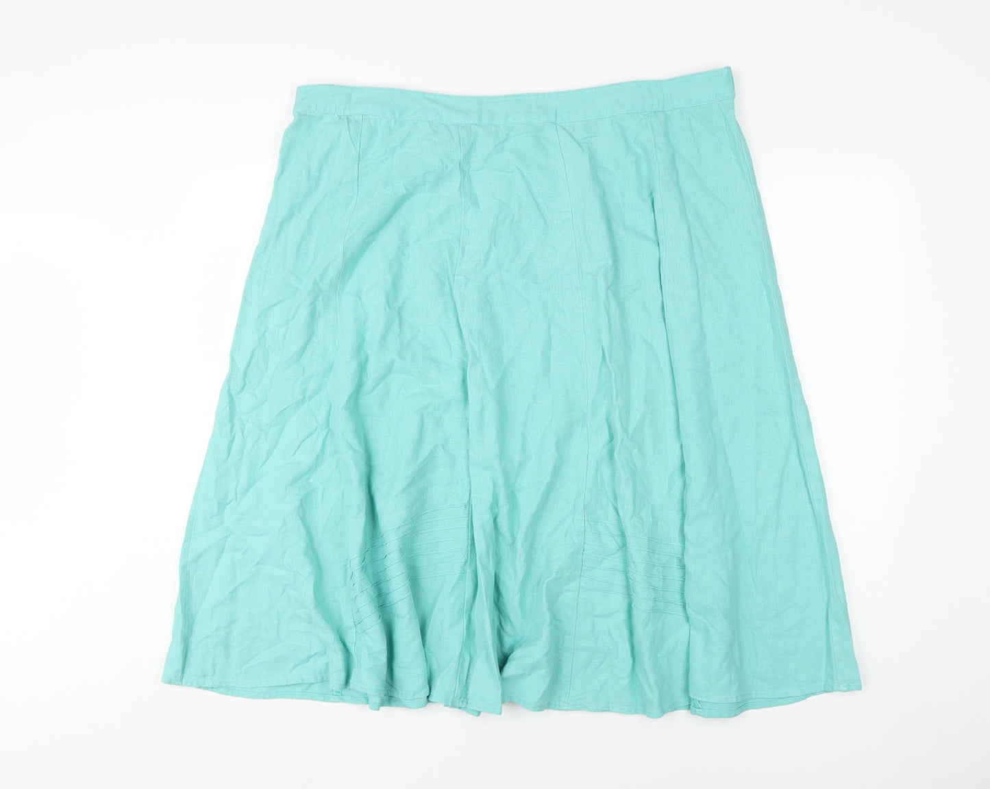 Damart Women's Green Plus Size Skirt