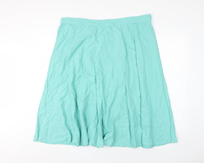 Damart Women's Green Plus Size Skirt