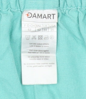 Damart Women's Green Plus Size Skirt
