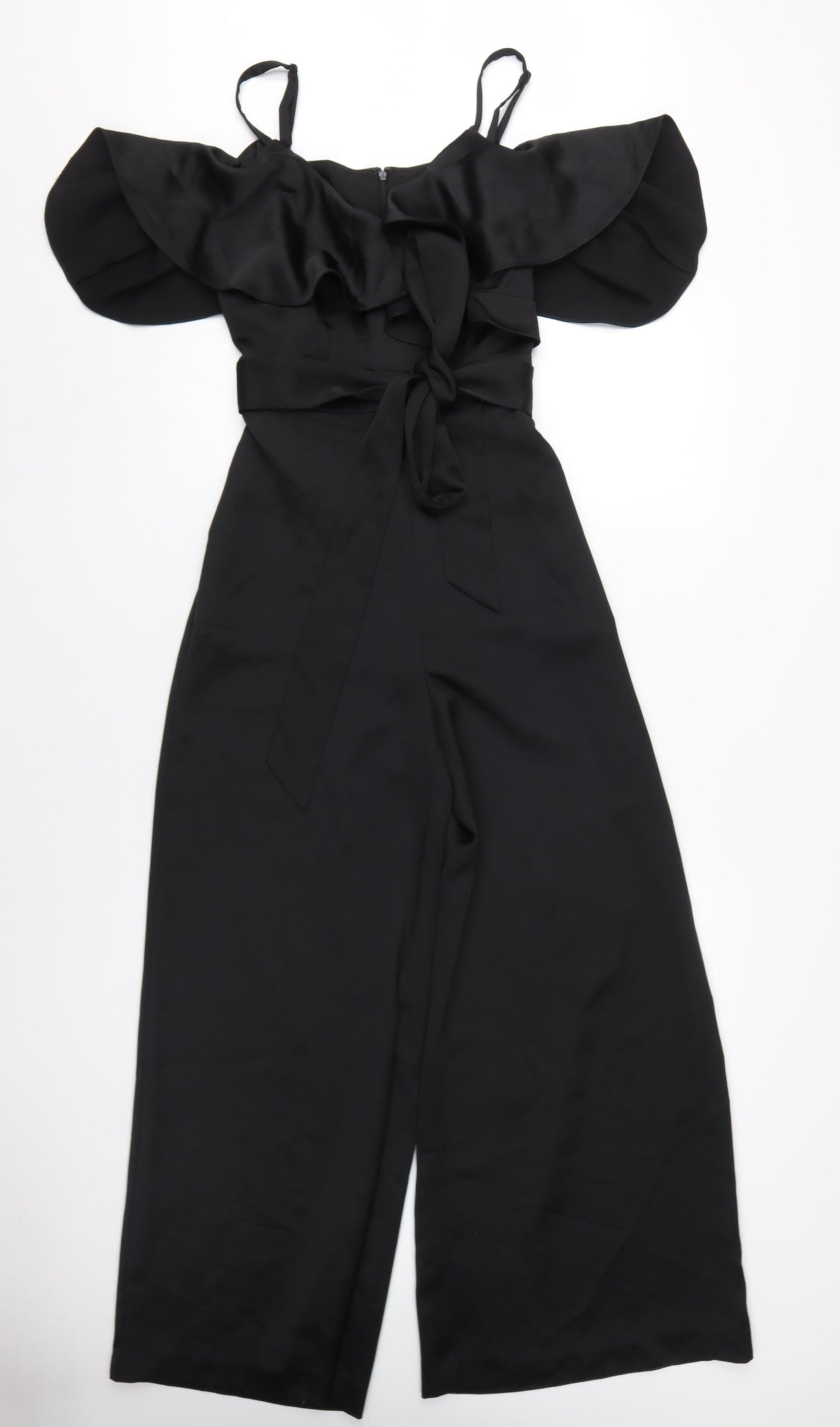 Very Women's Black Off Shoulder Jumpsuit Size 10