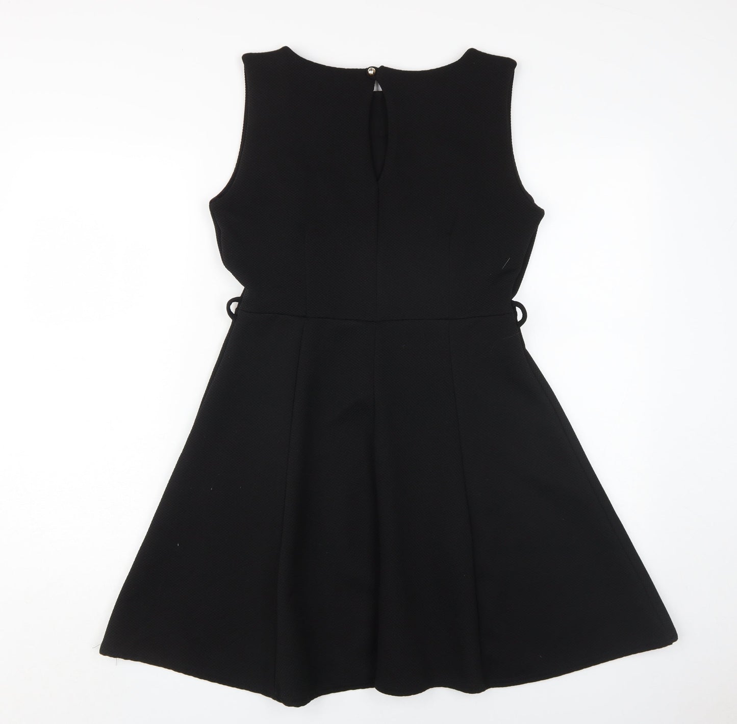 NUNA LIE Women's Black Sleeveless Dress M