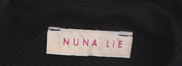 NUNA LIE Women's Black Sleeveless Dress M