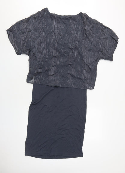 Jigsaw Women's Black Medium Shift Dress