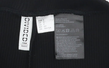 Womens UK Size 6 H&M Regular Fit Biker Shorts