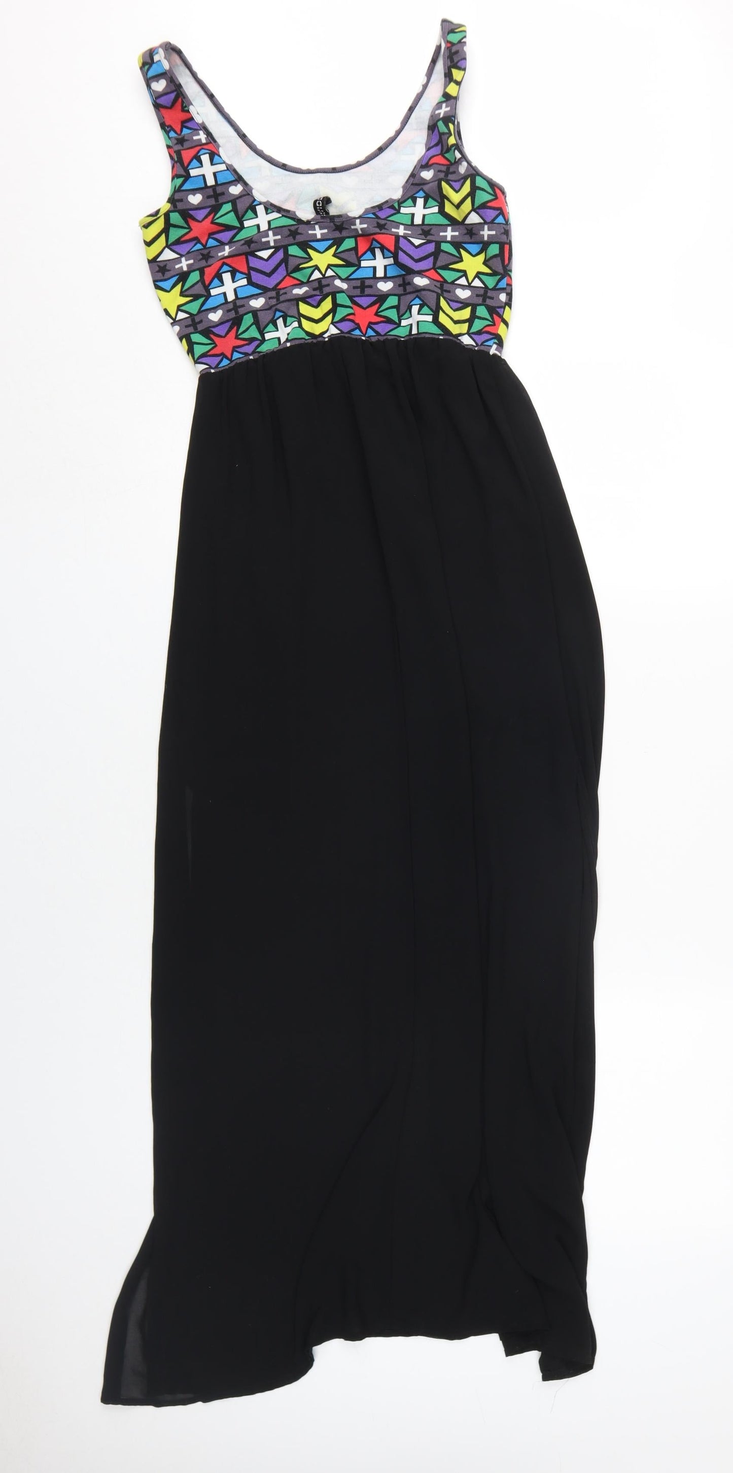 Divided H&M Women's Multicoloured Maxi Dress, Size 8