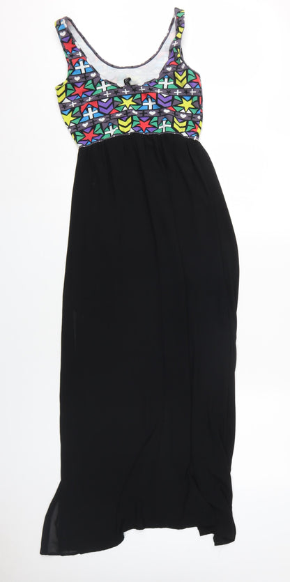 Divided H&M Women's Multicoloured Maxi Dress, Size 8