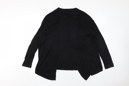 Womens UK Size 8 H&M Black Cardigan Jumper