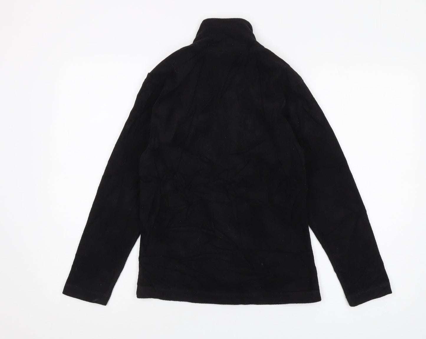 Gelert Boys Black Fleece Jacket 11-12 Years Full Zip