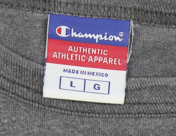 Mens UK Size L Champion Grey  T-Shirt