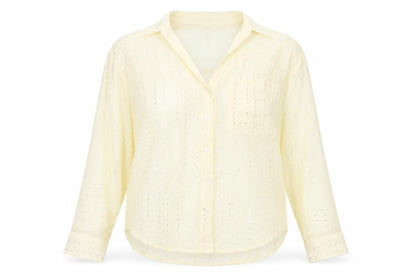 Womens UK Size 10 Marks and Spencer Yellow Basic Blouse