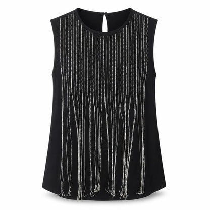 Womens UK Size 12 Marks and Spencer Black  Blouse