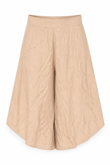 Zara Women's Beige Cropped Trousers XL Casual