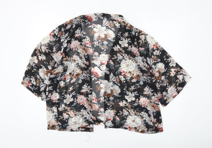 New Look Women's Floral Cover Up 16 Multicoloured