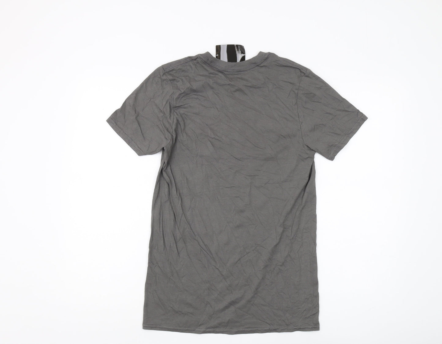 UFC Men's Grey Graphic T-Shirt, Size S, Short Sleeve