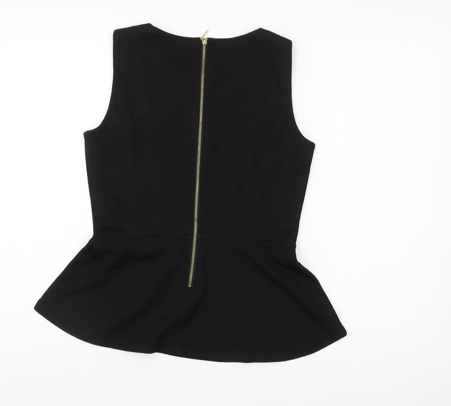 H&M Women's Black Slim Fit Tank Top