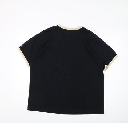 Style Inc Men's Black Short Sleeve T-Shirt XL