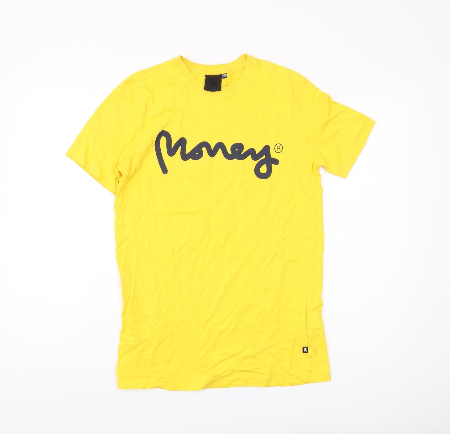 Money Boys Yellow Graphic T-Shirt 15-16 Years