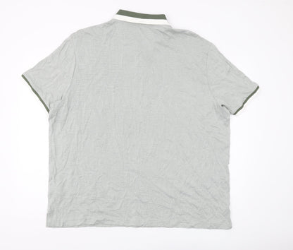 Marks and Spencer Men's Green 3XL Polo Shirt