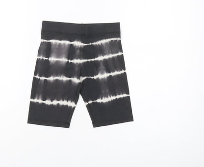Marks & Spencer Boys Black Compression Shorts 6-7 Years