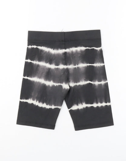 Marks & Spencer Boys Black Compression Shorts 6-7 Years