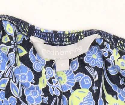Womens UK Size 16 Red Herring Multicoloured  Blouse