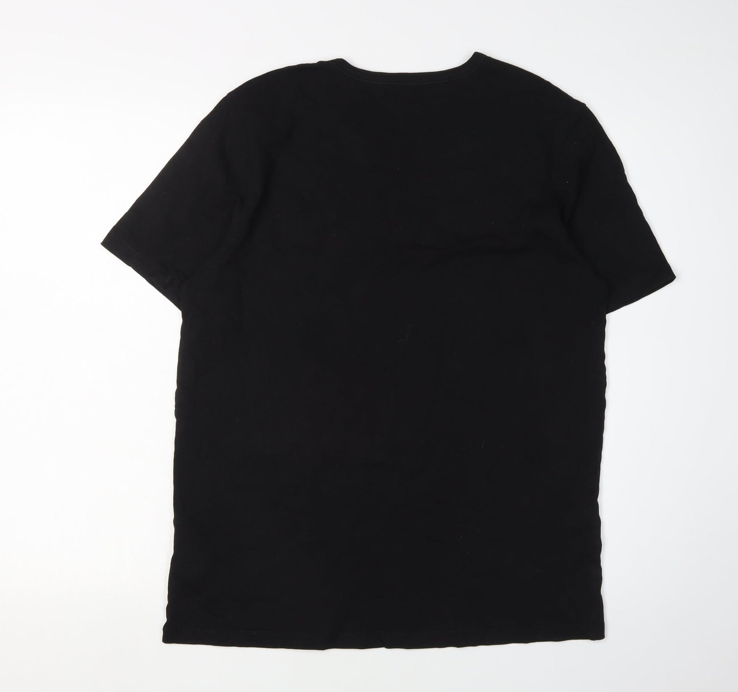 Mens UK Size L HUGO BOSS Black  T-Shirt