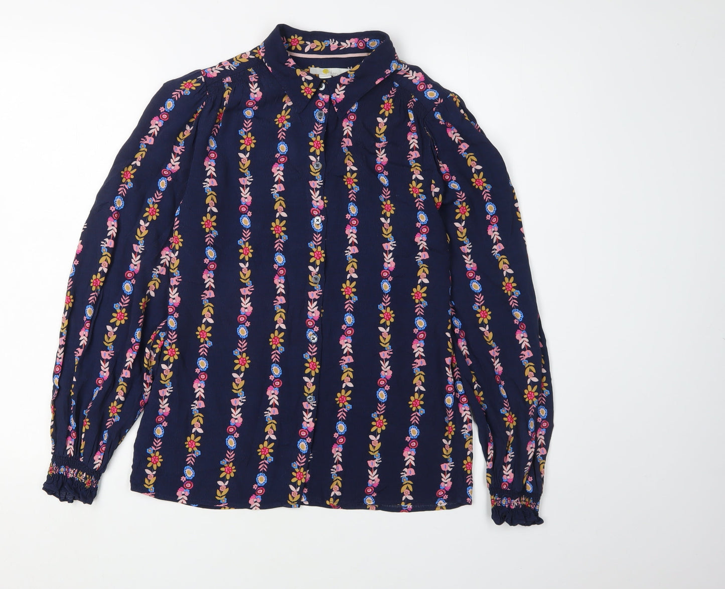 Boden Women's Floral Multicoloured Blouse Size 6