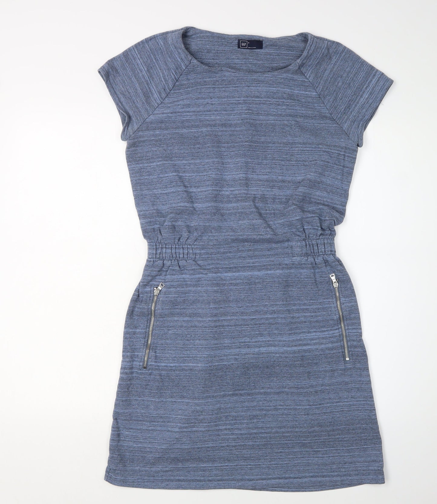 GAP Women's Blue Knee Length Shift Dress, Size S