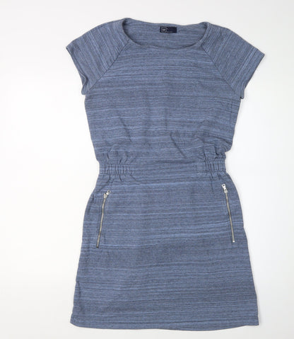 GAP Women's Blue Knee Length Shift Dress, Size S