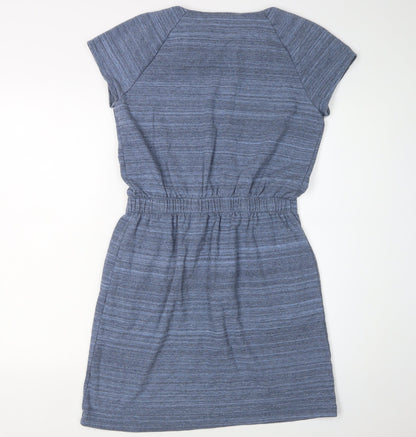GAP Women's Blue Knee Length Shift Dress, Size S