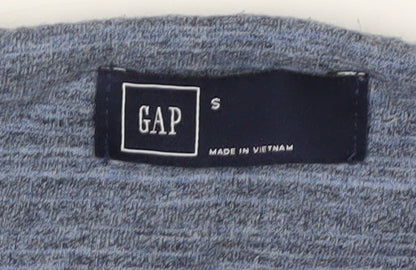 GAP Women's Blue Knee Length Shift Dress, Size S