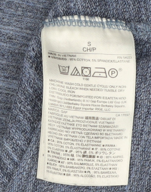 GAP Women's Blue Knee Length Shift Dress, Size S