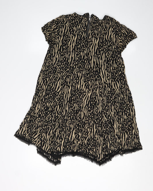Silence + Noise Women's M Animal Print Dress