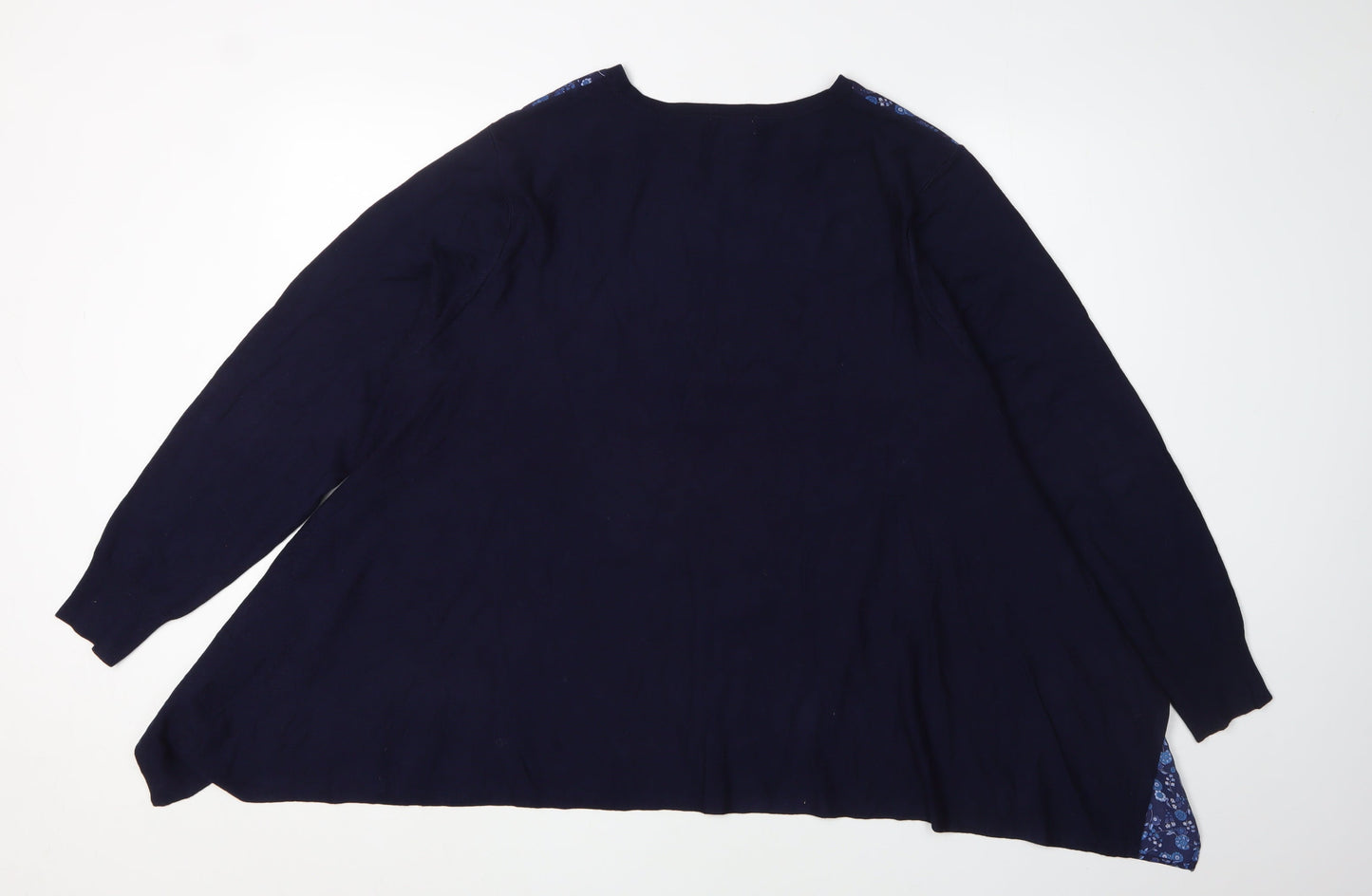 Womens UK Size 20 Monsoon Blue Pullover Jumper